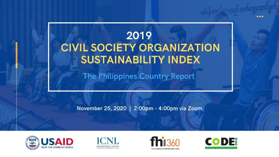 CODE-NGO hosts Conference on 2019 Civil Society Organization ...